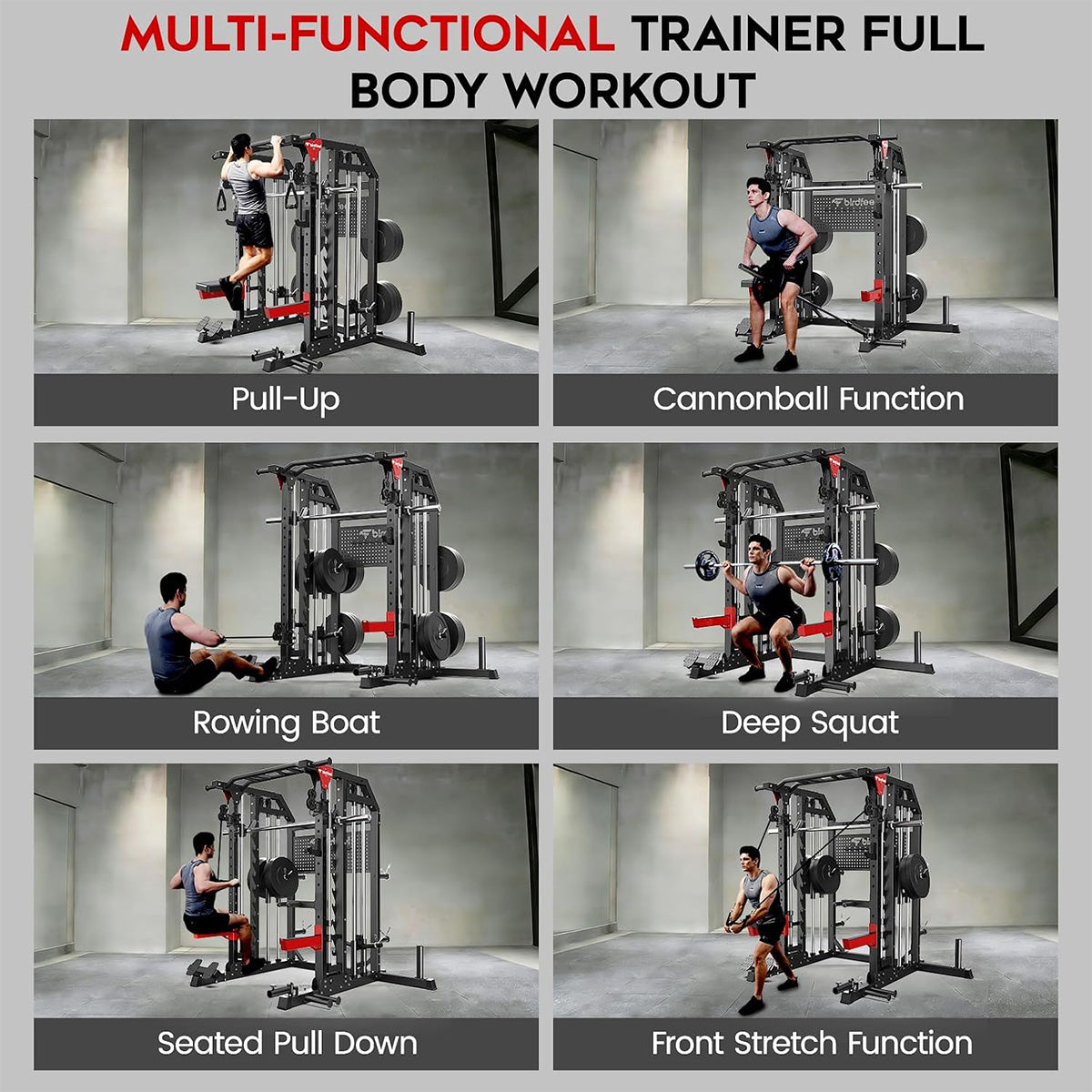 P53 Smith Machine Power Cage