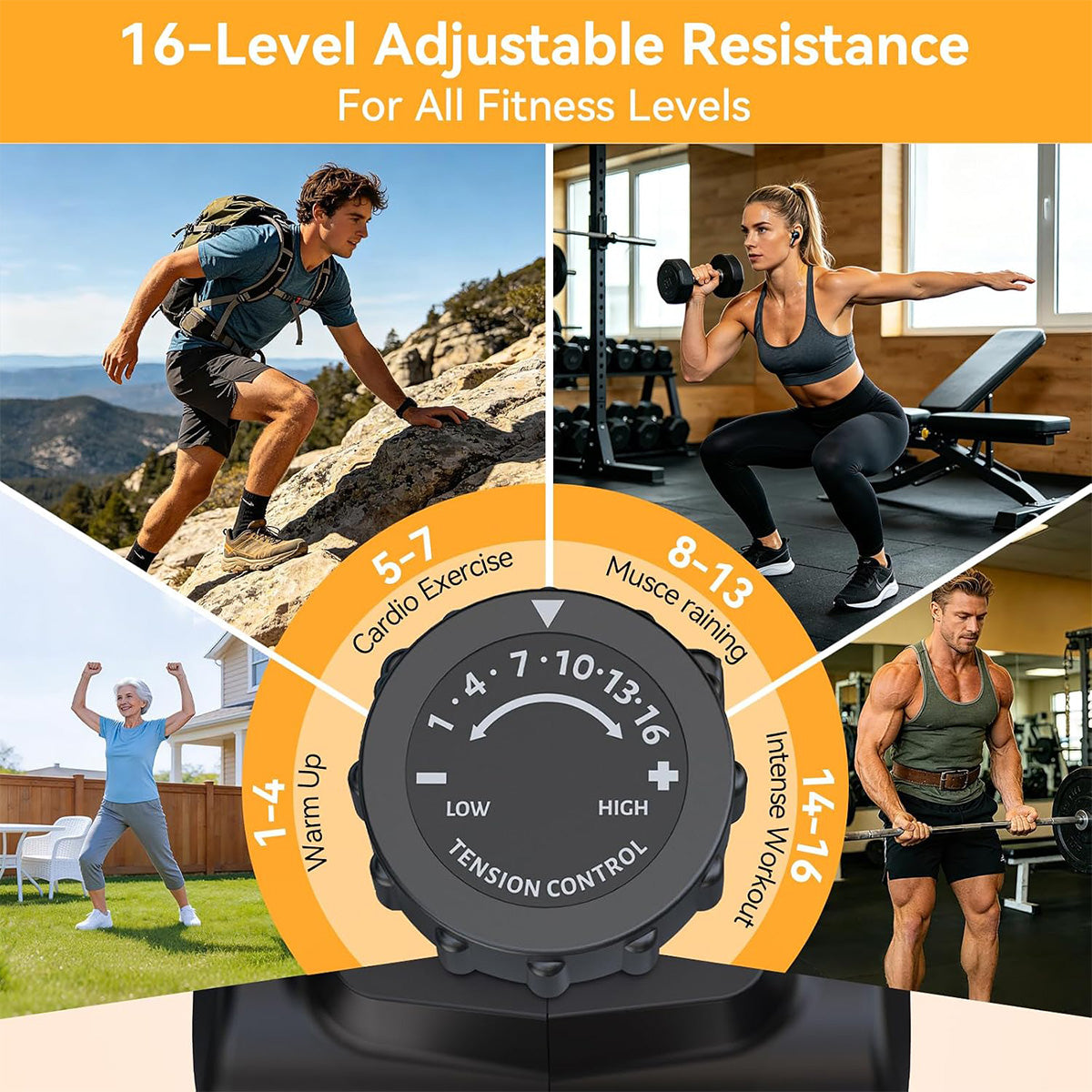 W356 Recumbent Bike with Magnetic Resistance
