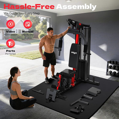 P436 Home Gym Station with Weight