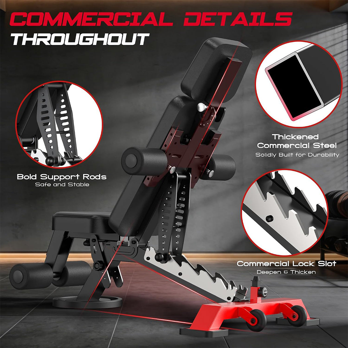 Y180 Weight Bench for Home Gym