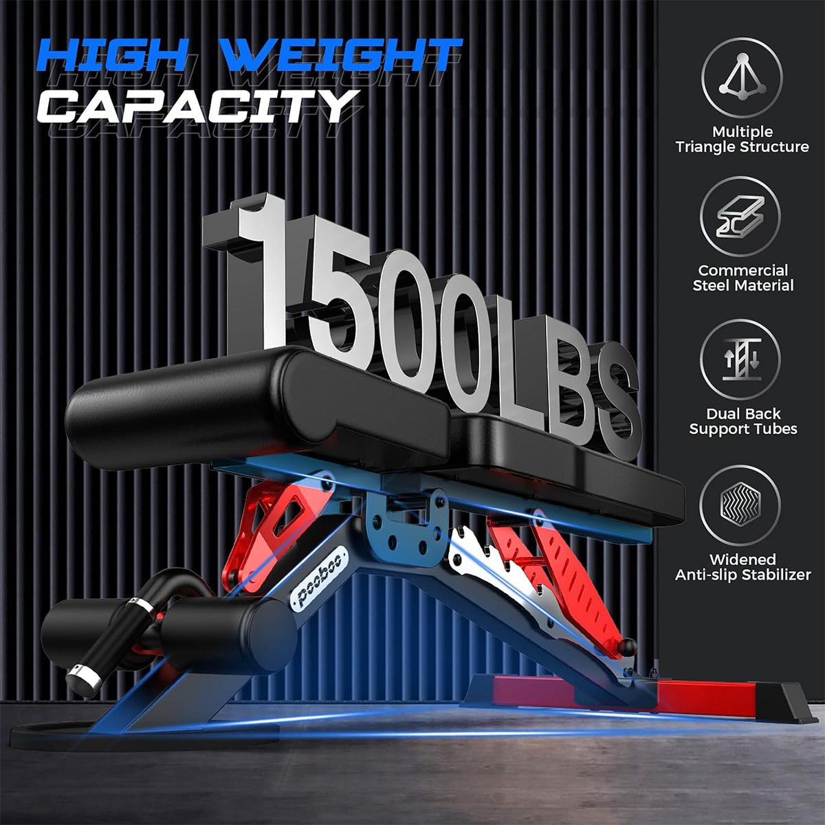 Y160 Adjustable Weight Bench