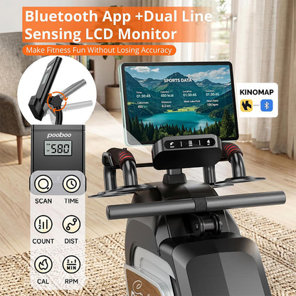 H015 Magnetic Rowing Machine