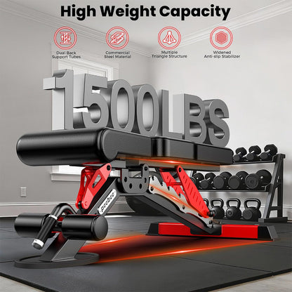 Power Cage With 230lb counterweight&Bench- Color