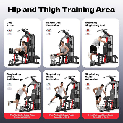 P436 Home Gym Station with Weight