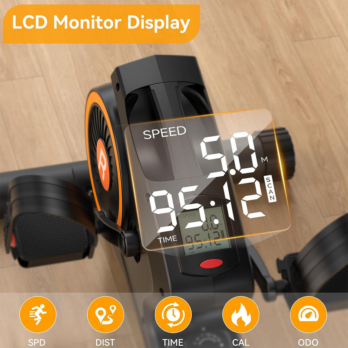 W356 Recumbent Bike with Magnetic Resistance