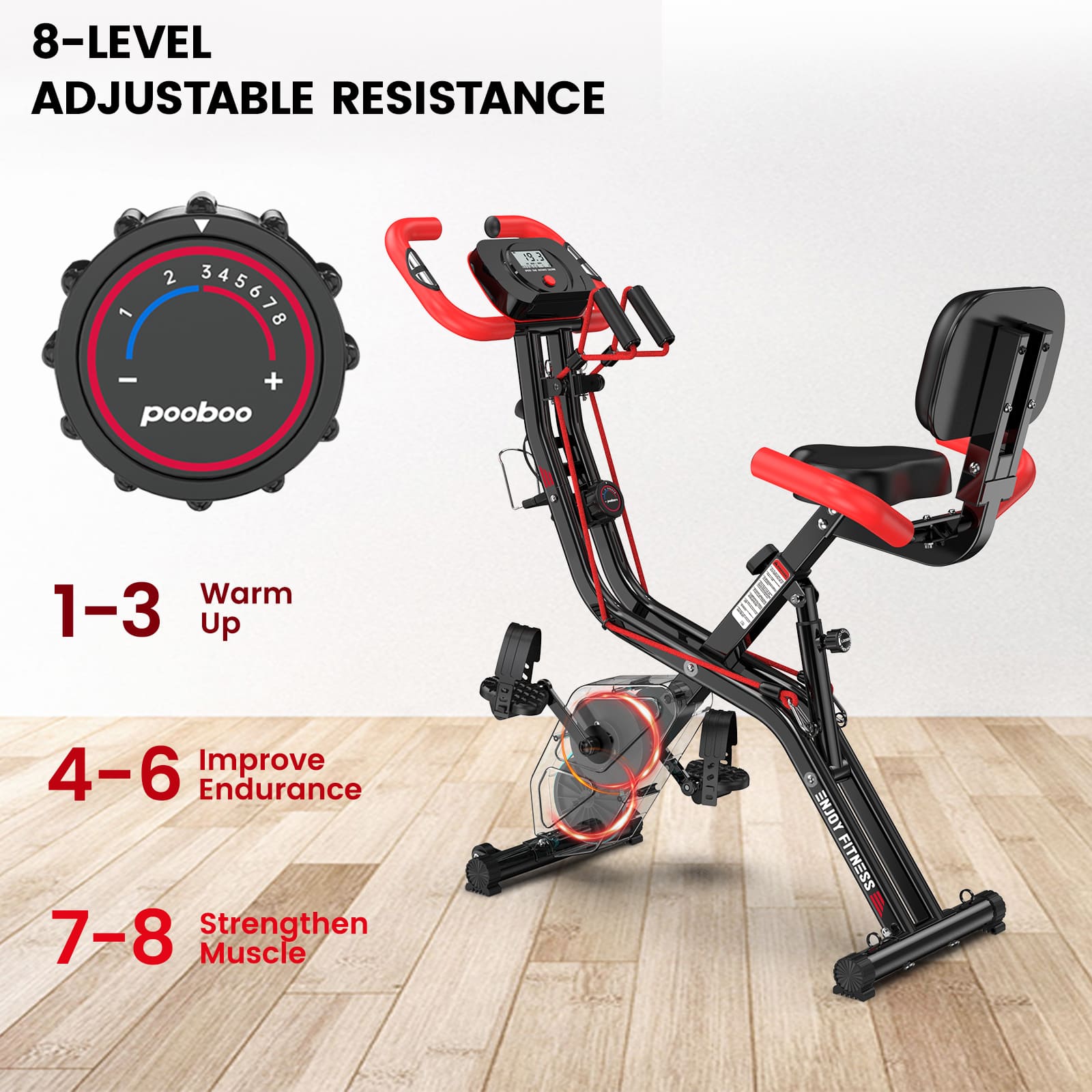 Pooboo 4-in-1 Indoor Riding Bike – POOBOO