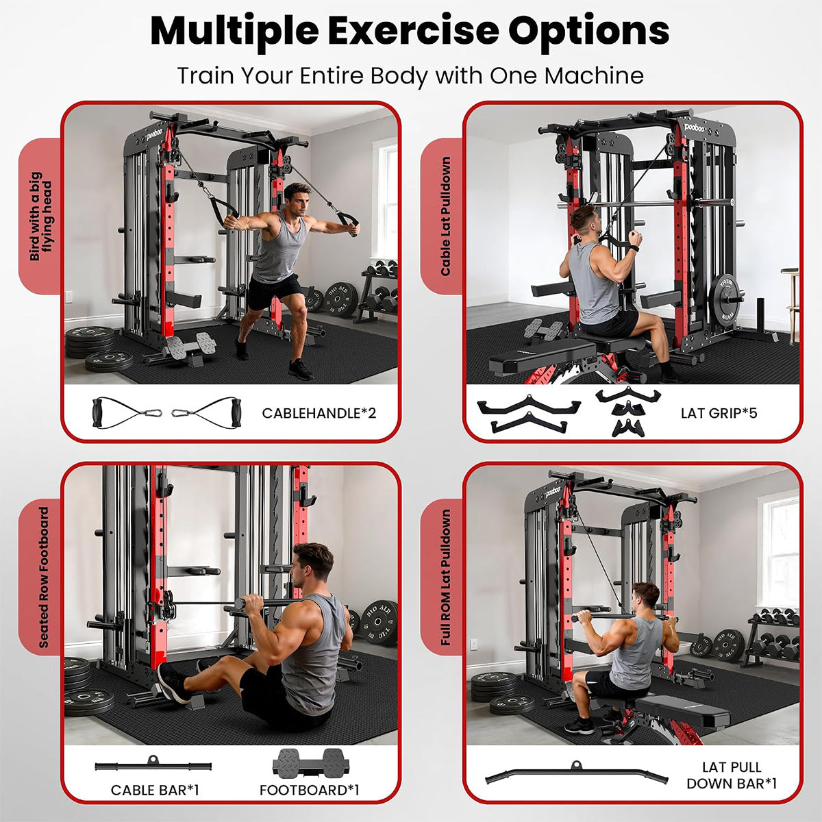 P43Pro Multi-Functional Machine Power Cage