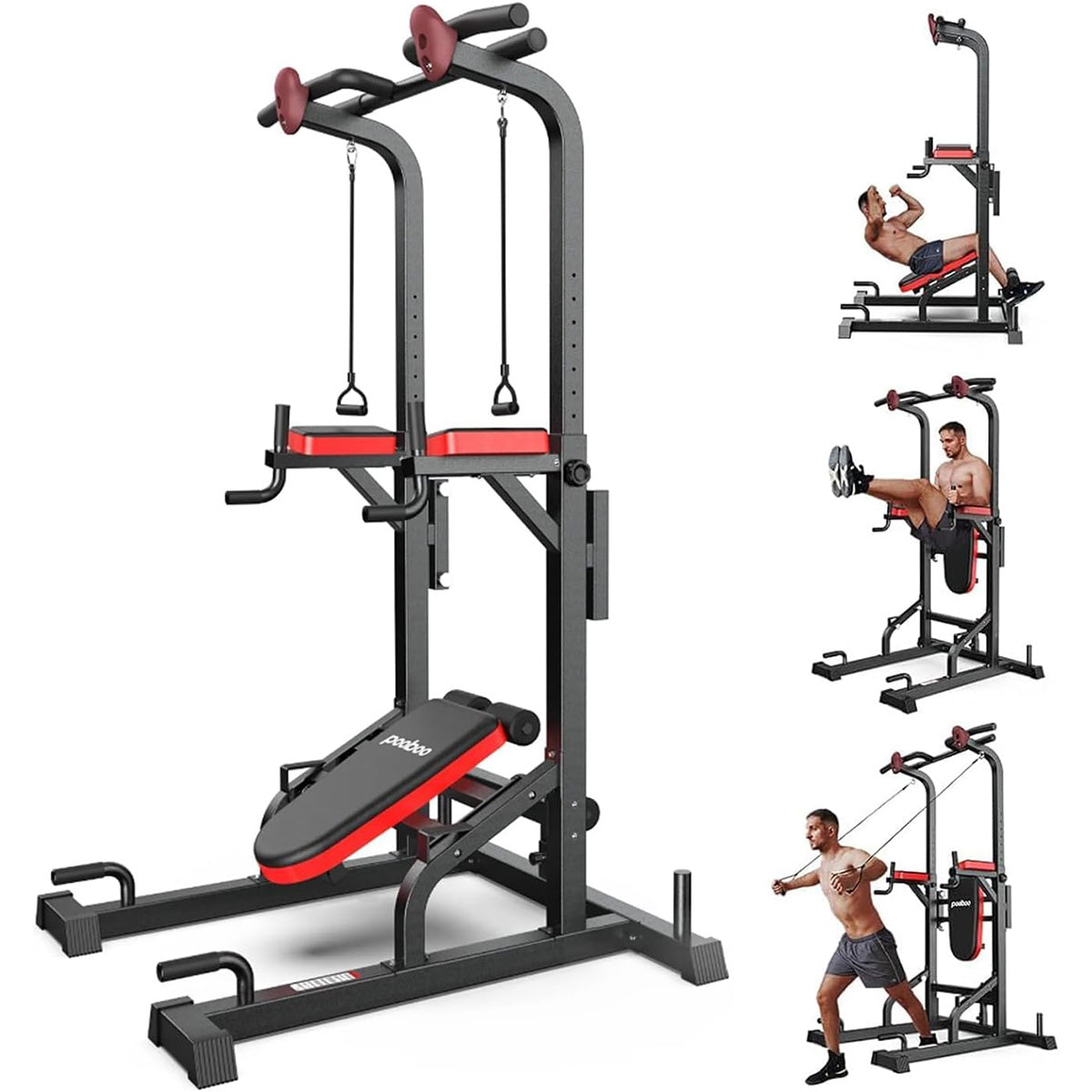 C772 Multifunction Power Tower Dip Station