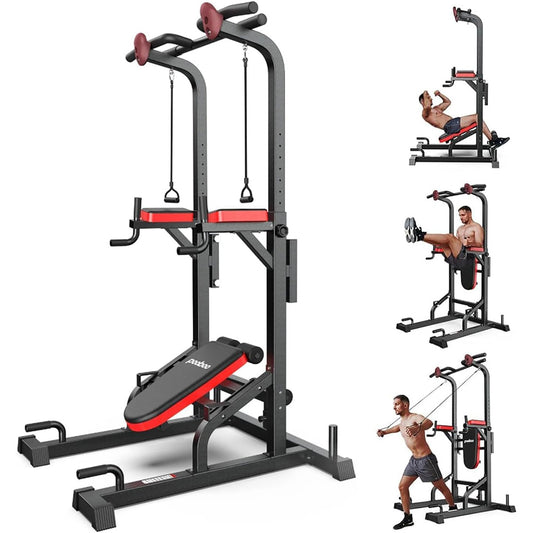 C772 Multifunction Power Tower Dip Station