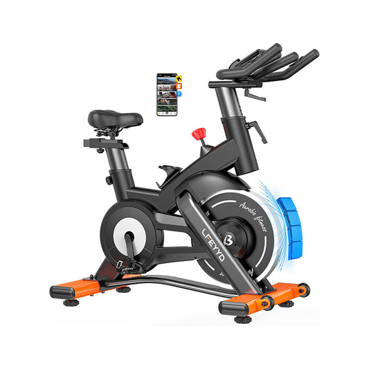 D576 Home Spin Bike with Heart Rate Monitor