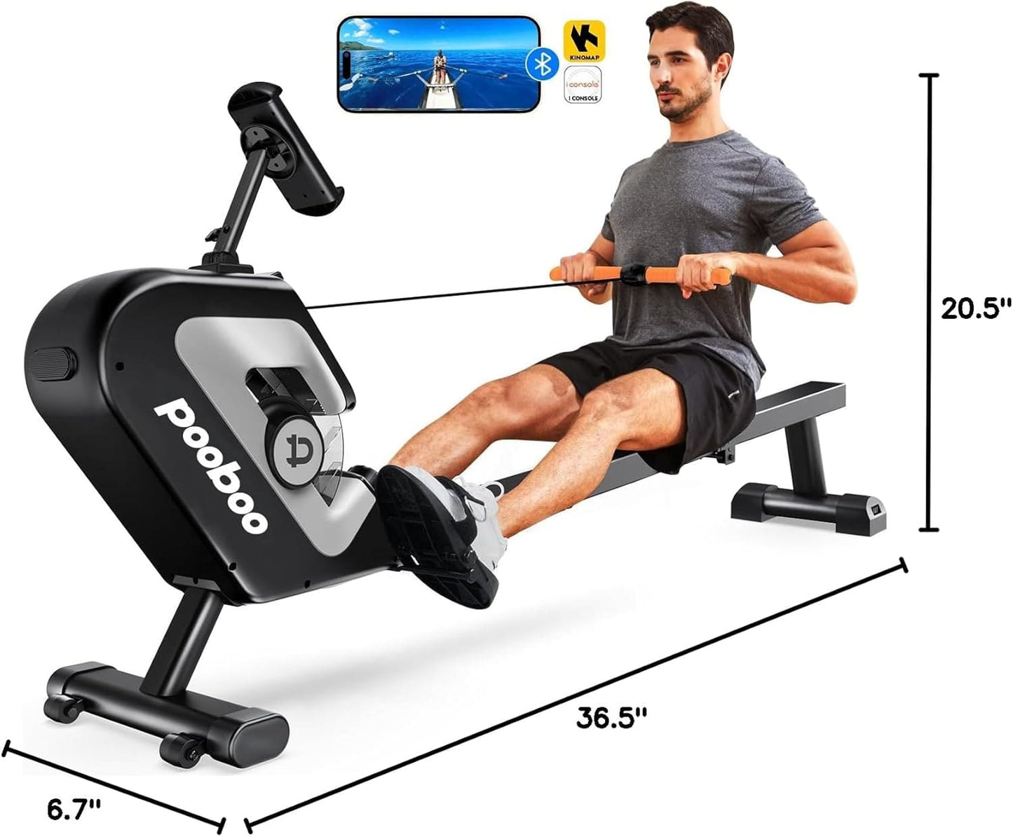 H79901 Magnetic Rowing Machine