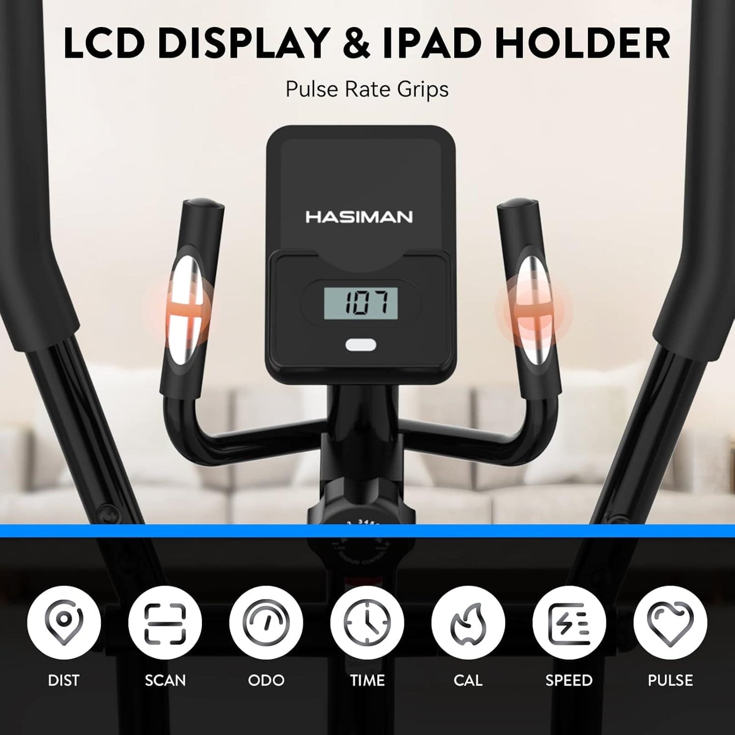 E30504 Indoor Fitness Elliptical Machine