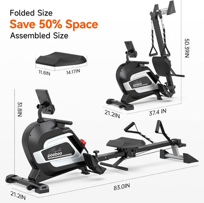 H01503 Adjustable Resistance Rower