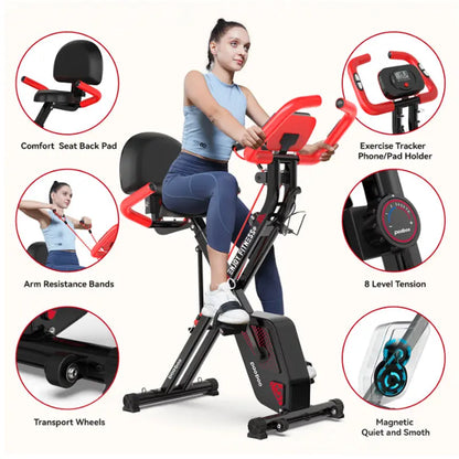 Pooboo 4-in-1 Indoor Riding Bike X81908