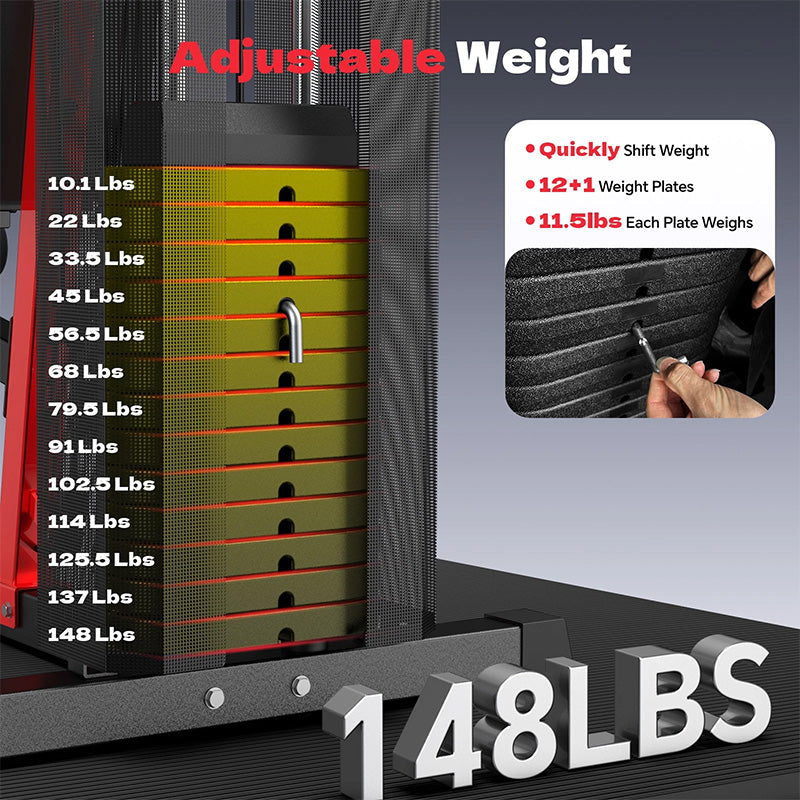 P436 Home Gym Station with Weight