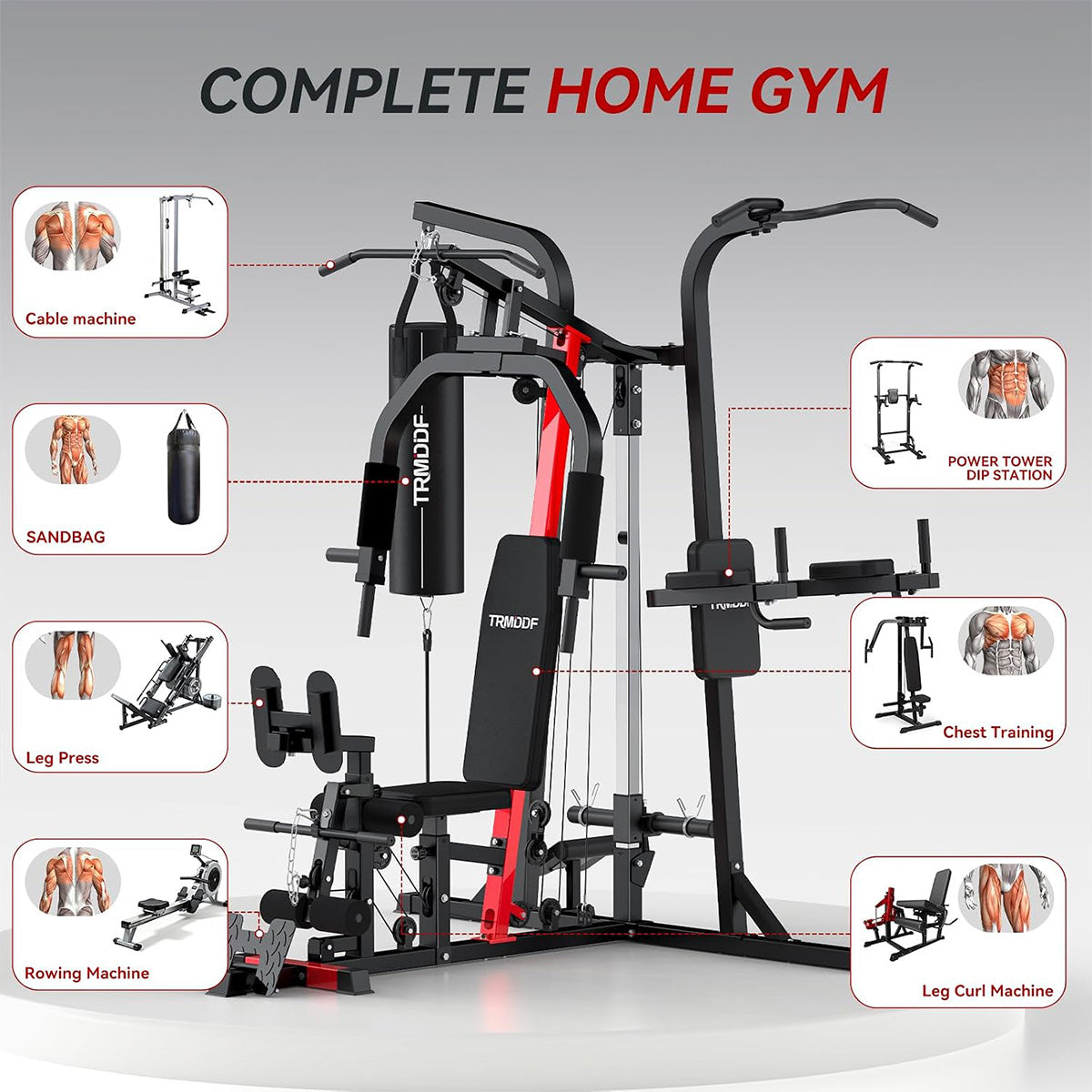 P310 HomeGym Equipment for Full Body Strength Training