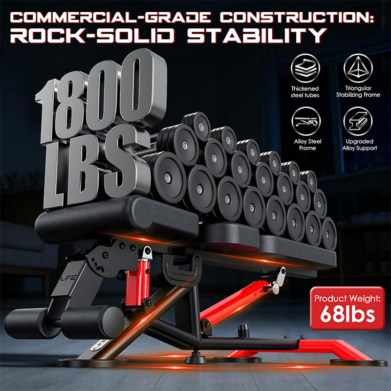 Y170 Adjustable Workout Bench for Home