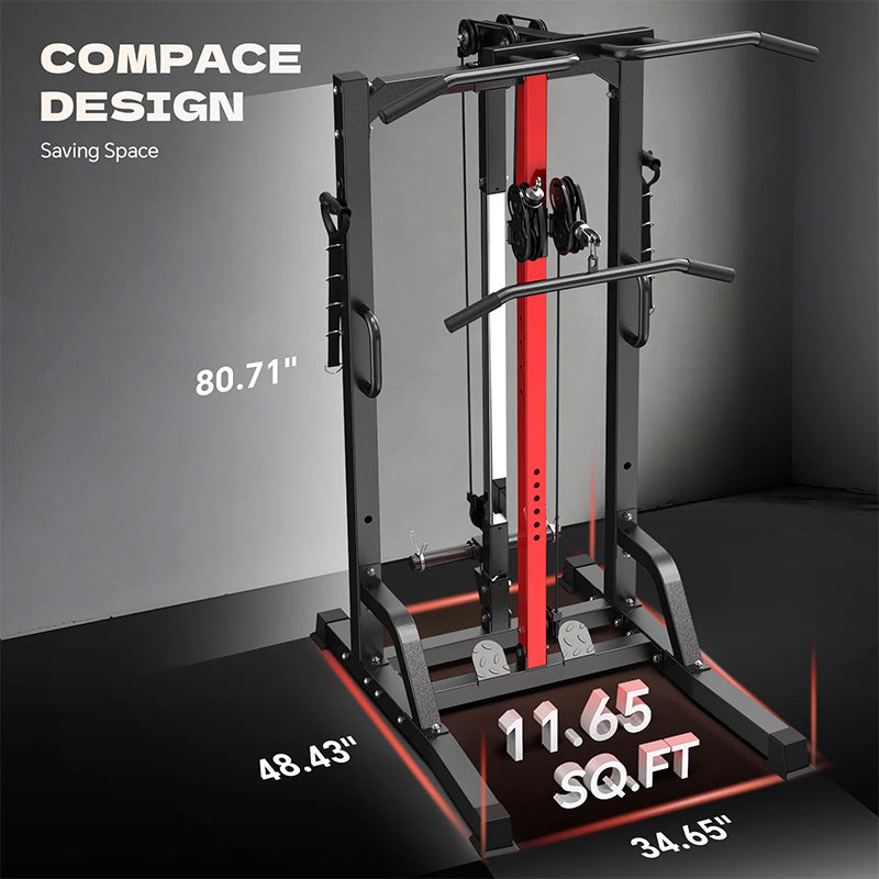Pooboo Pull Up Bar Power Tower Dip Station – POOBOO