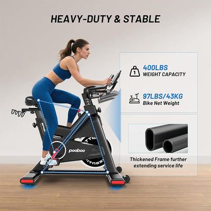 D810 Stationary Bike for Home Cardio Workout