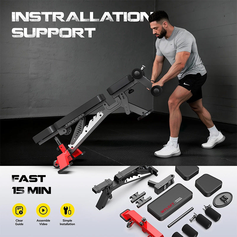 Y180 Weight Bench for Home Gym