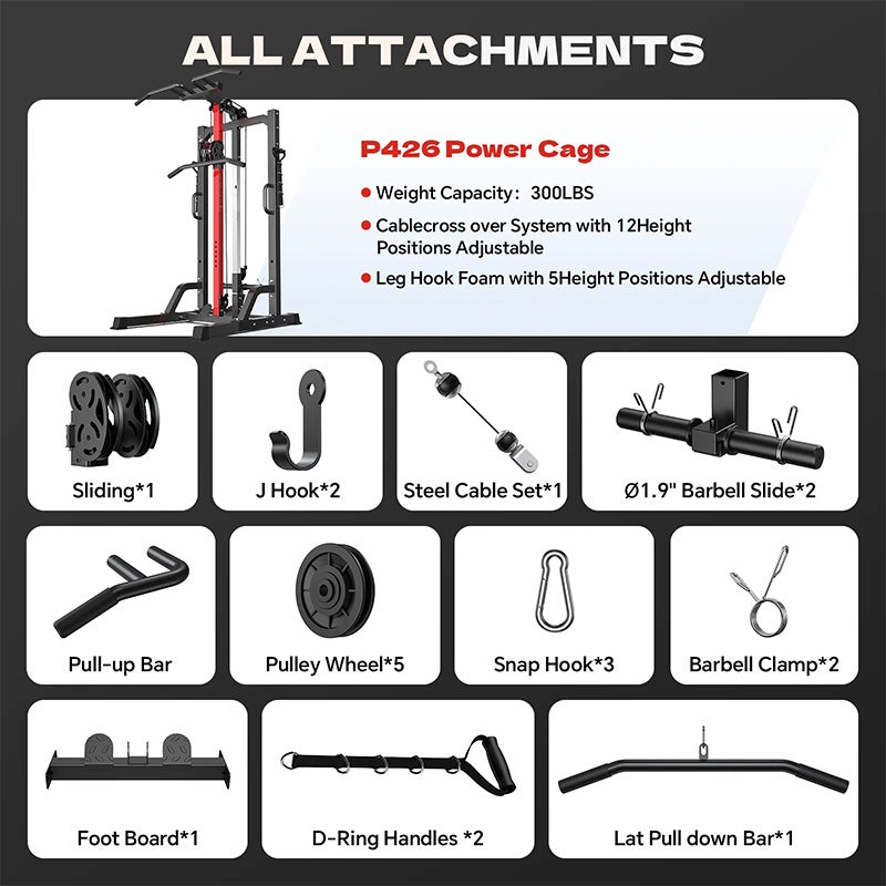Pull Up Bar Power Tower Dip Station