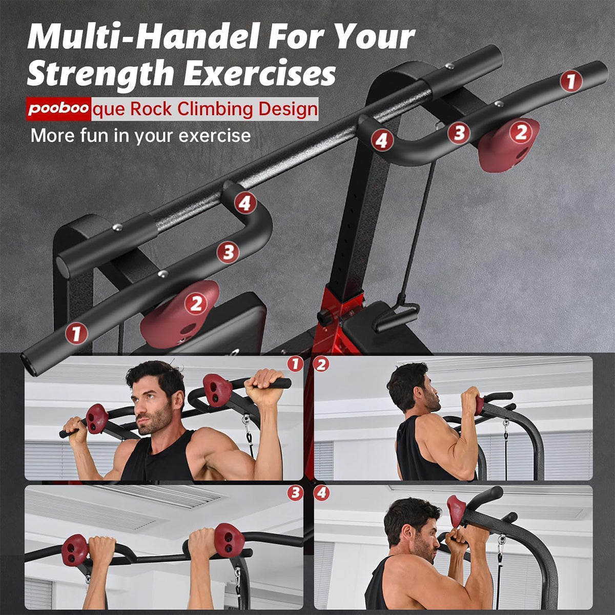 C773 Pull Up Bar Stand for Fitness Home Gym