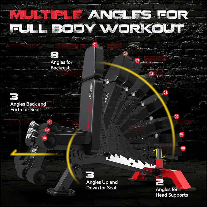 Y180 Weight Bench for Home Gym