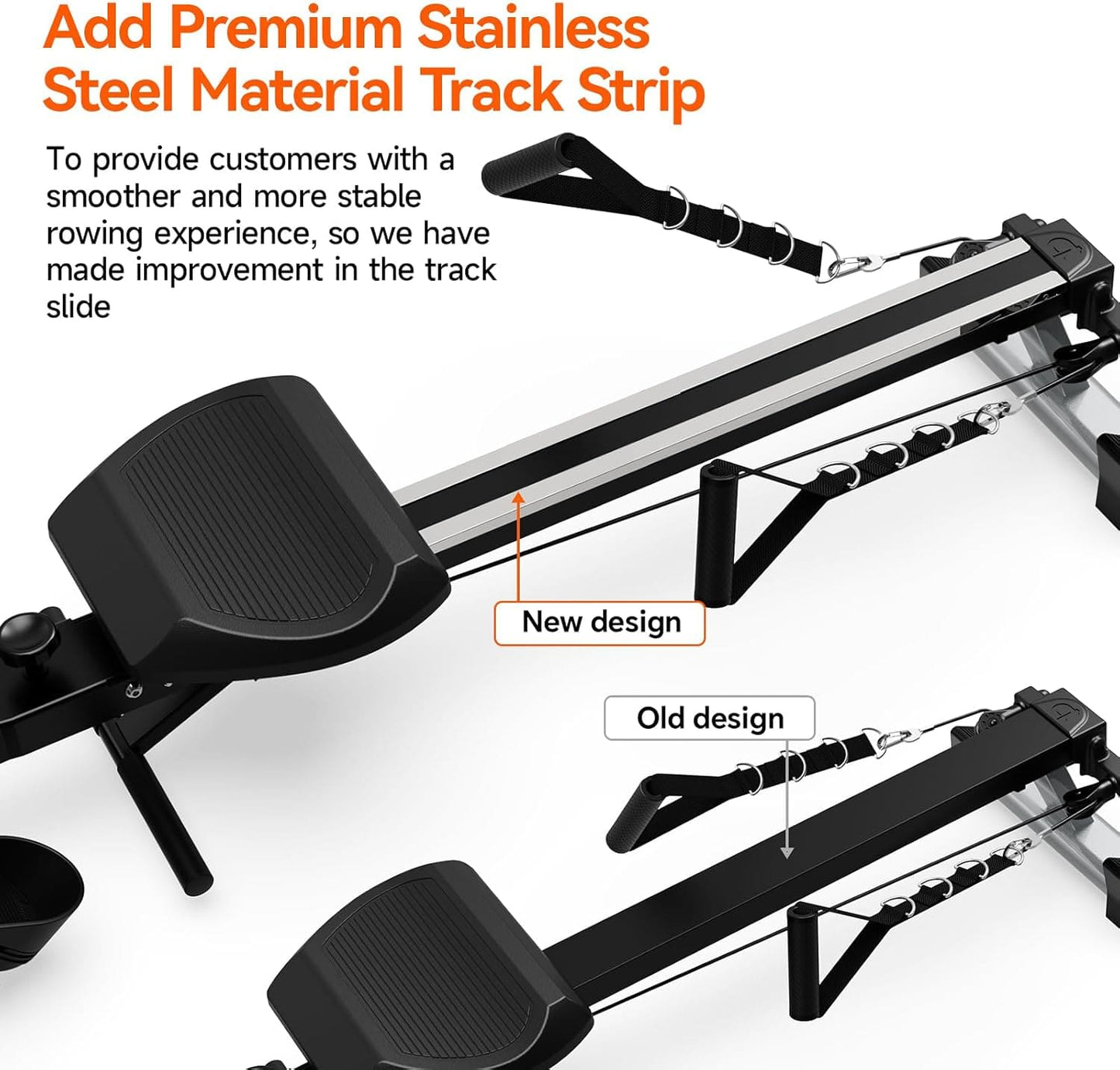 H01503 Adjustable Resistance Rower