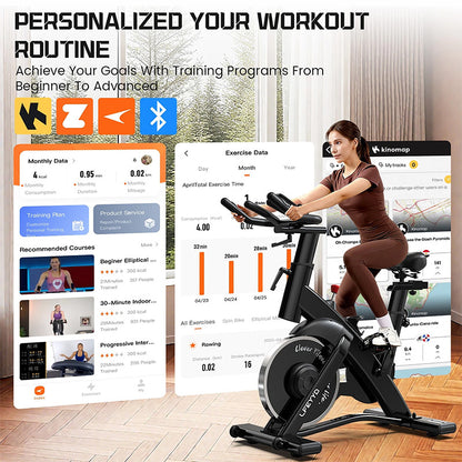 D576 Quiet Adjustable Magnetic Stationary Bike