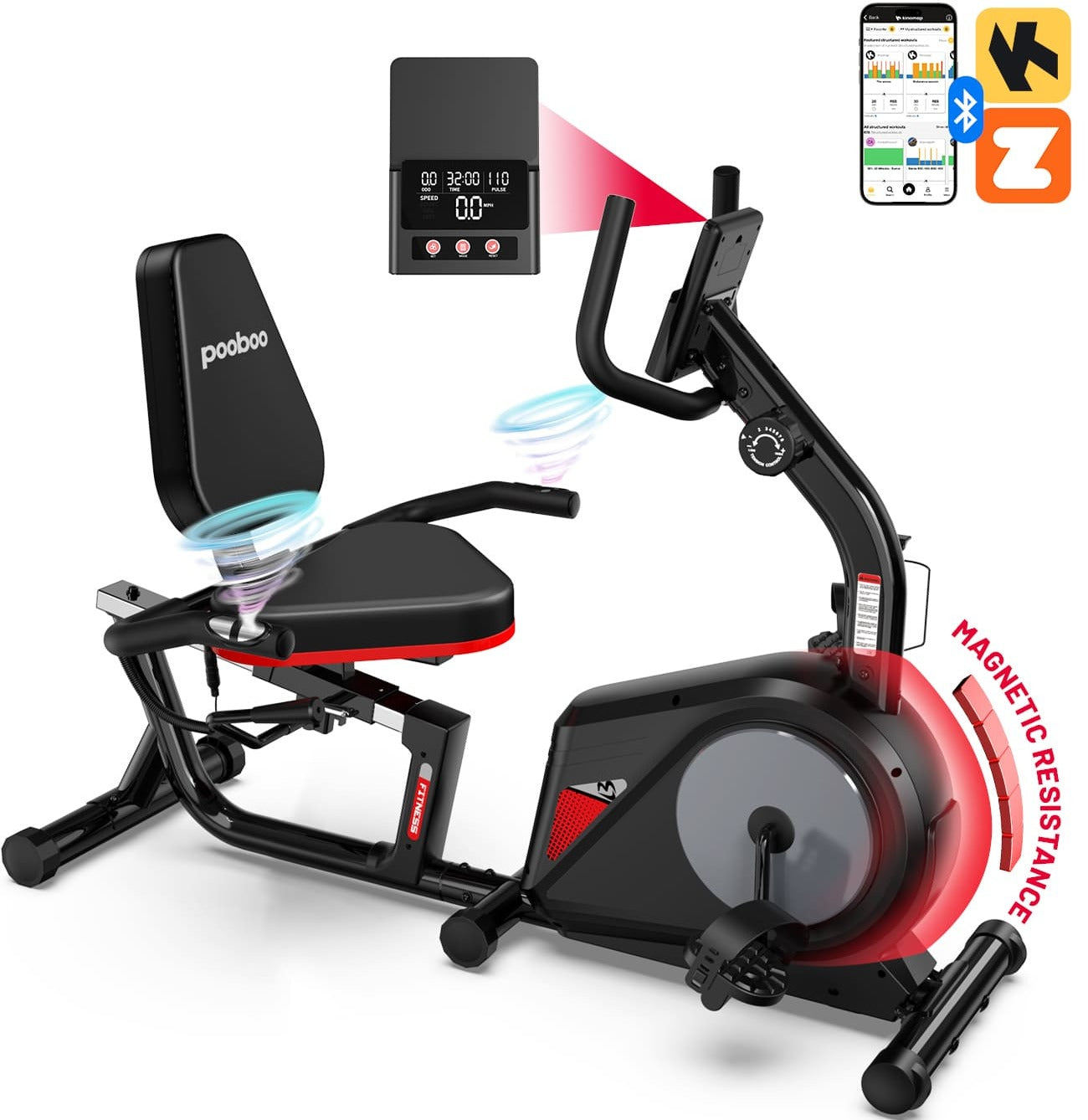 W273 Home Adjustable Exercise Bike