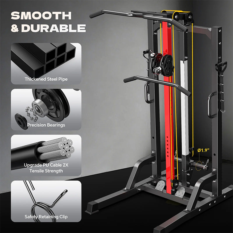 Pull Up Bar Power Tower Dip Station