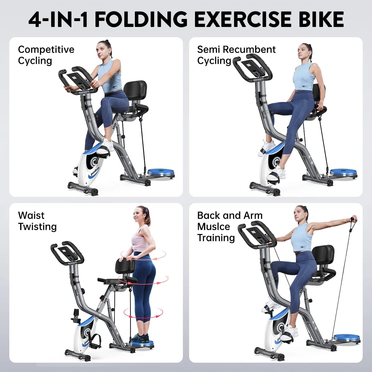 X529 Folding Exercise Bike