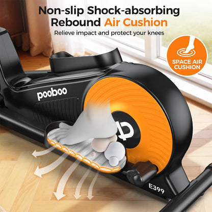 E399 Silent Elliptical machine-Orange