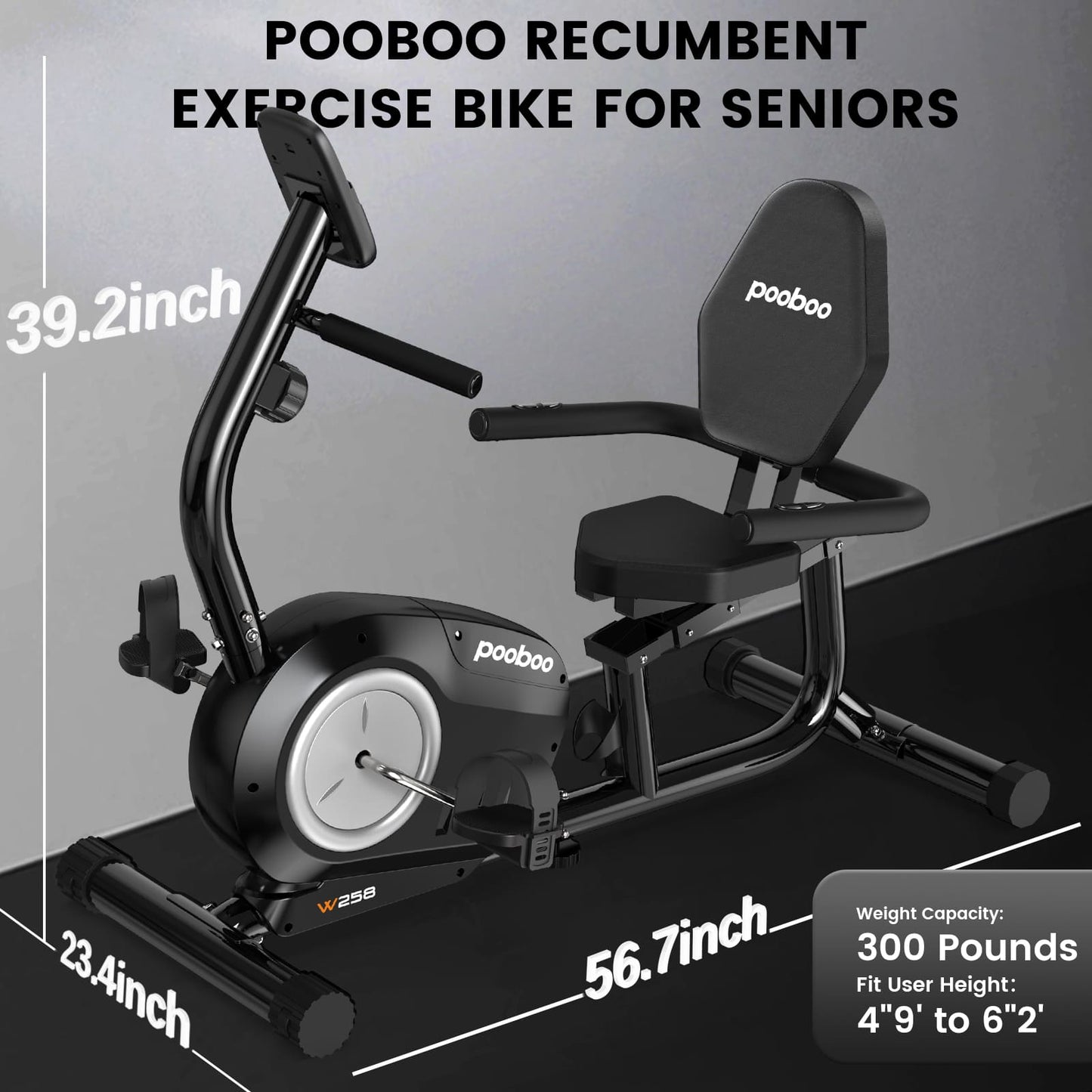 W258 Aerobic Exercise Bike