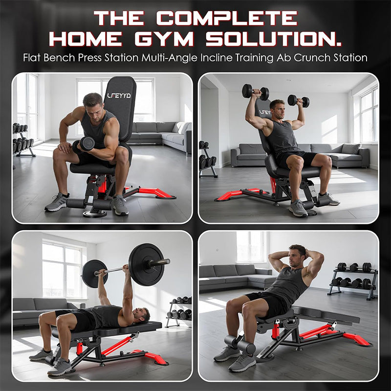 Y170 Adjustable Workout Bench for Home