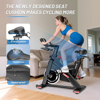 D810 Stationary Bike for Home Cardio Workout
