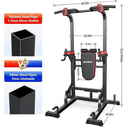 C772 Multifunction Power Tower Dip Station
