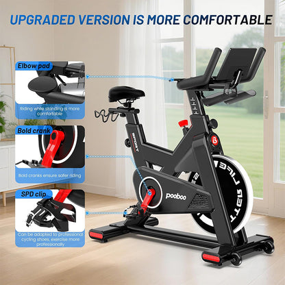 D810 Stationary Bike for Home Cardio Workout