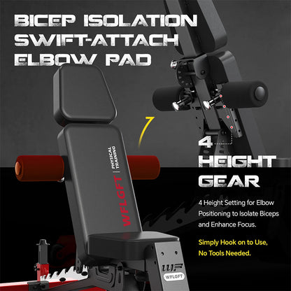 Y180 Weight Bench for Home Gym
