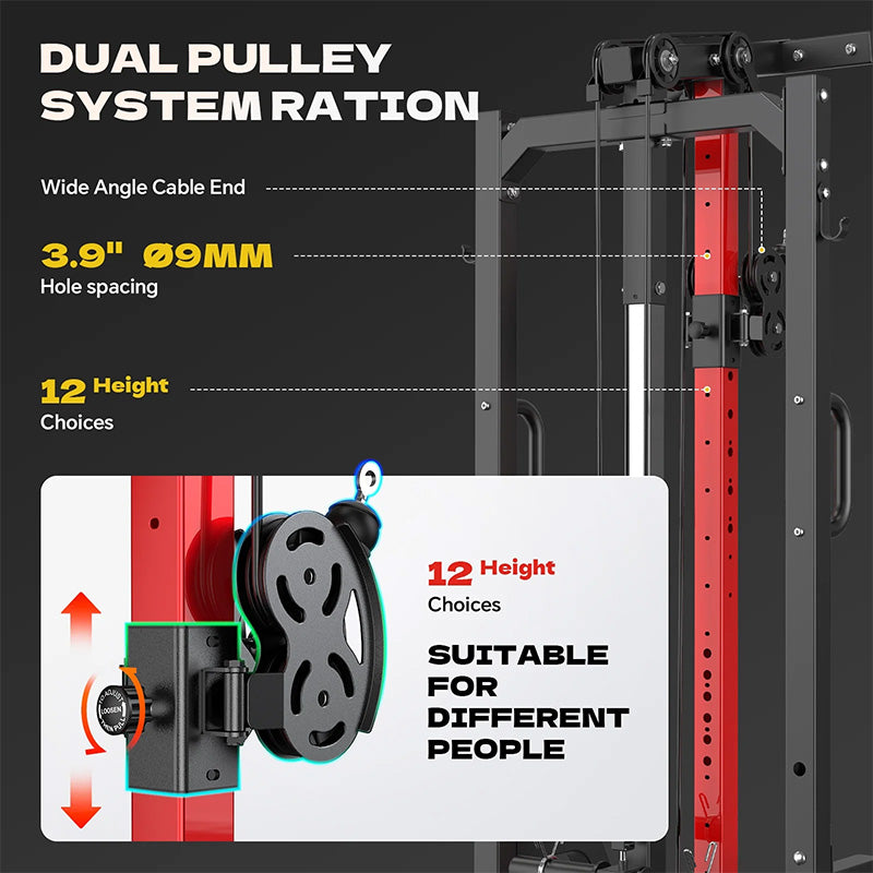 Pull Up Bar Power Tower Dip Station