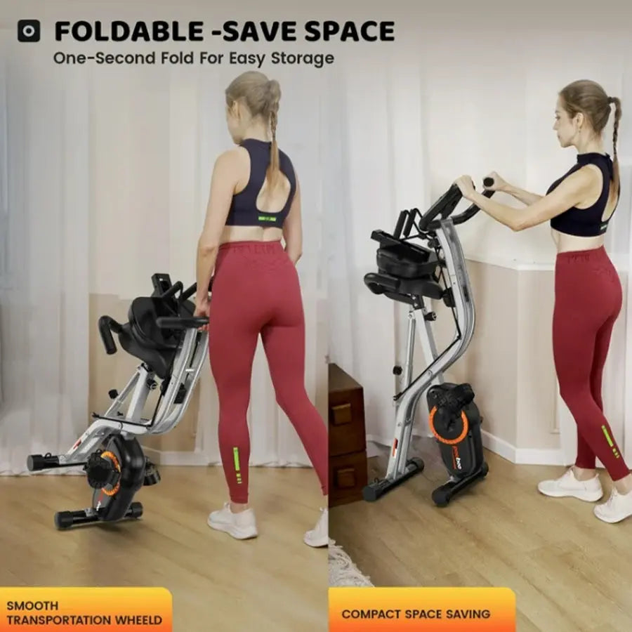 Pooboo Multi-functional Exercise Bike X429